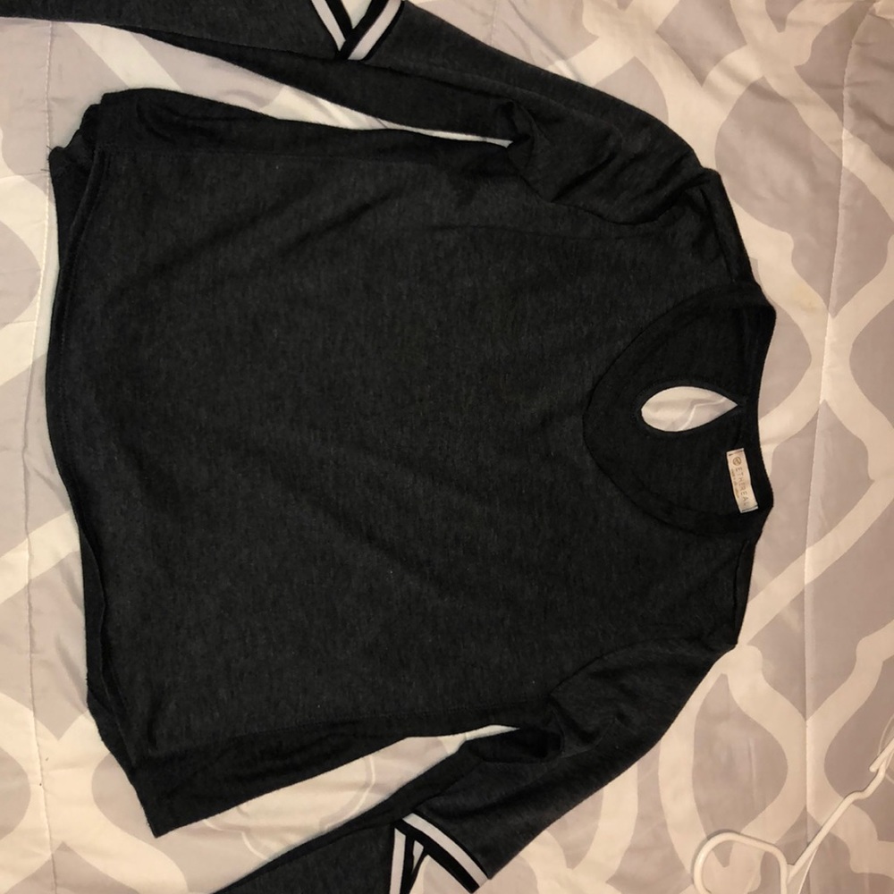 Dark gray top made by Ethereal. Size Medium.